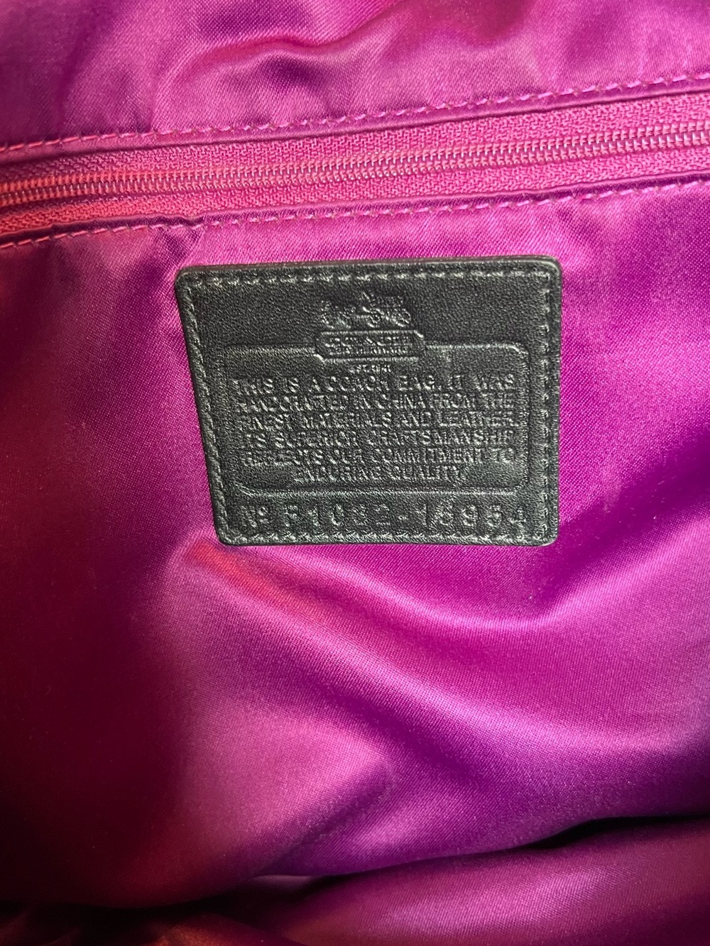 Coach Madison Sofia Satchel - Picture 9 of 13